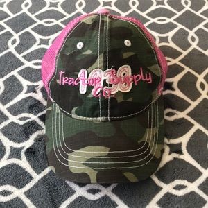 Pink and Camo Trucker Hat Tractor Supply